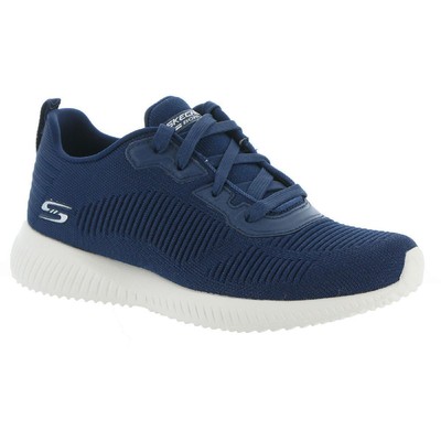 

Skechers Womens Bobs Squad-Tough Talk Темно-синие спортивные и тренировочные кроссовки BHFO 6217, Navy