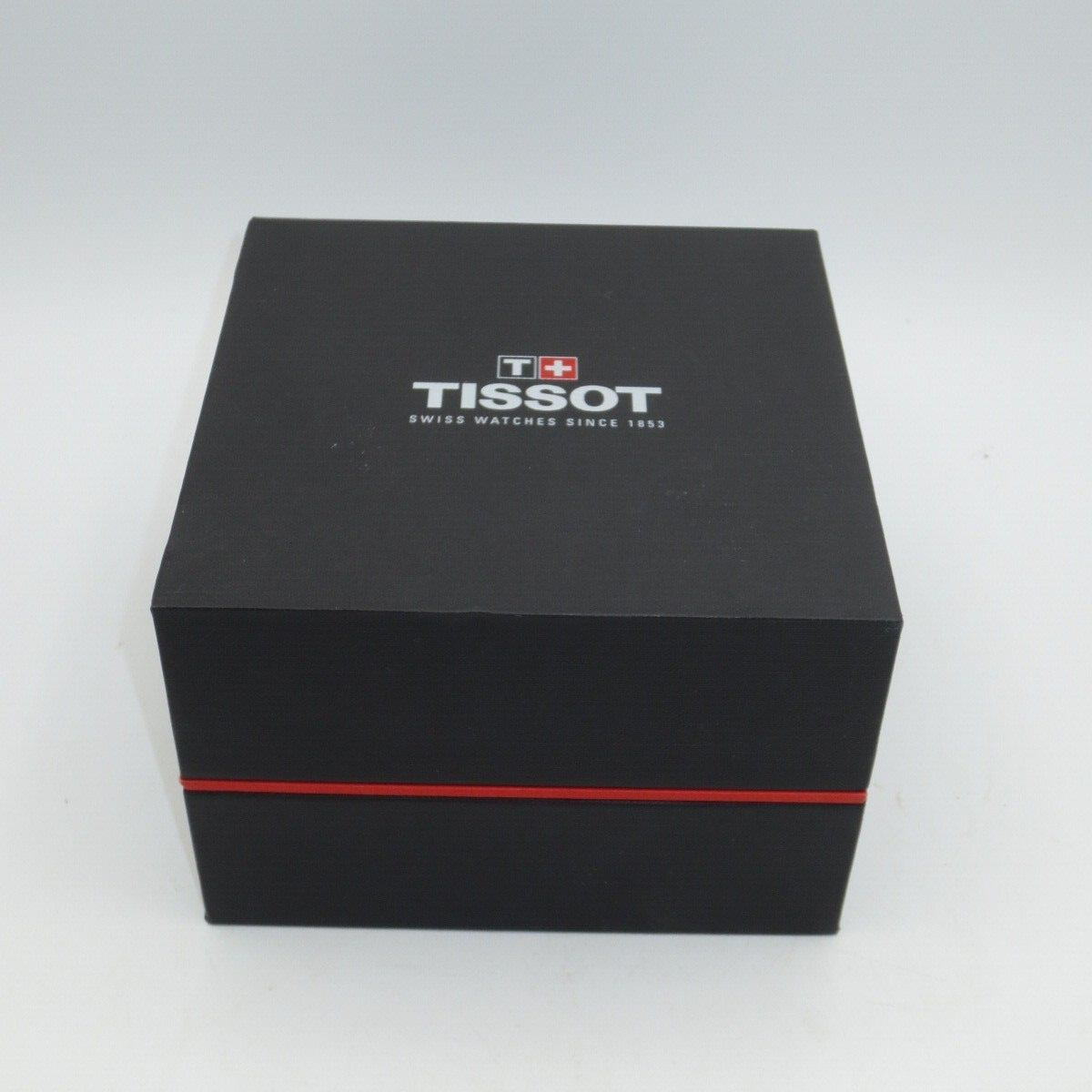 Pre-owned Tissot Prx T1374071105101 Powermatic 80 Automatic Watch Chameleo Dial Box Papers