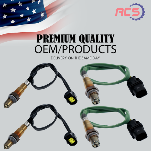 4PCS Up&Downstream Oxygen O2 Sensor OEM For Mercedes-Benz ML350 R350 S550 GL450