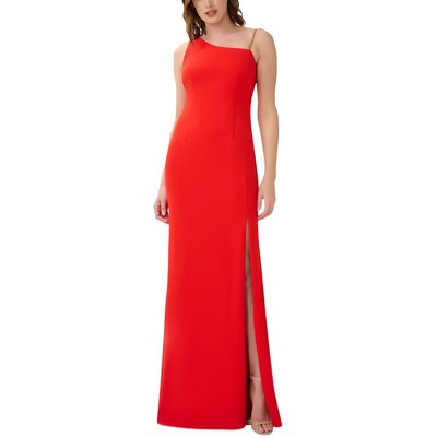 Женское красное вечернее платье с разрезом ПО бокам Aidan by Aidan Mattox 10 BHFO 7144