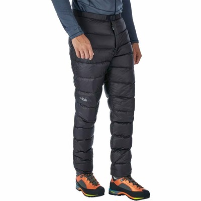 Pre-owned Rab Argon Down Pant - Men's In Black/shark