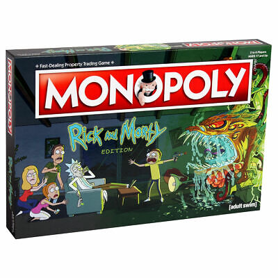 Monopoly Rick & Morty Edition | Fun Classic Board Game