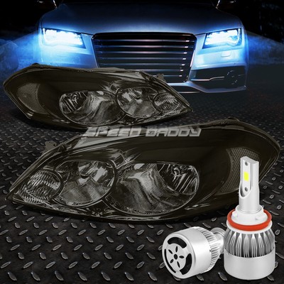 ЗАКОПЧЕННЫЙ КОРПУС + УГЛОВАЯ ФАРА + БЕЛЫЙ СВЕТОДИОД H8 HID с ВЕНТИЛЯТОРОМ ДЛЯ 06-16 MONTE CARLO