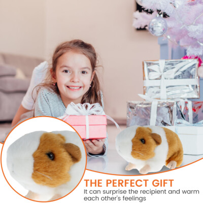 Guinea Pig Plush Toys 7'' Cute Animal Plush Doll Stuffed Rea