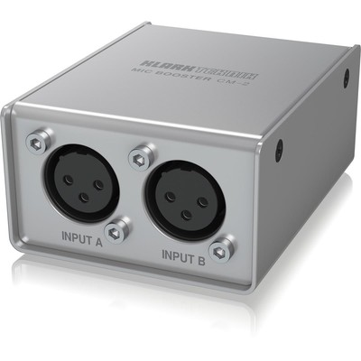 Klark Teknik MIC BOOSTER CM-2 2-канальный динамический микрофонный усилитель с высококачественным предусилителем