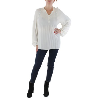 

Женская белая прозрачная рубашка на пуговицах на пуговицах Lauren Ralph Lauren  BHFO 4791, Белый