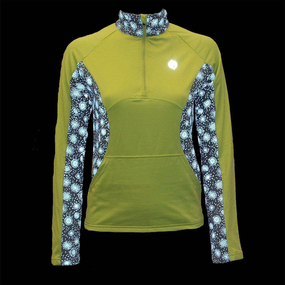 illumiNITE Reflective Half Zip Motiv Pullover for WOMEN