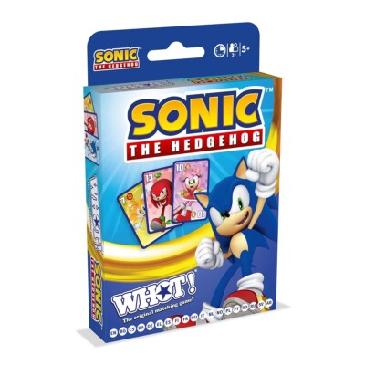 Sonic the Hedgehog Whot! Card Game - New & Sealed