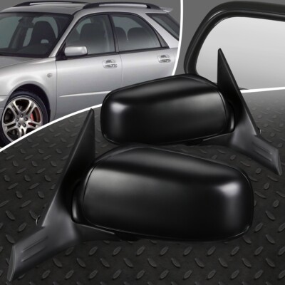 ДЛЯ 04-07 SUBARU IMPREZA ПАРА БОКОВЫХ ЗЕРКАЛ ЗАДНЕГО ВИДА С ЭЛЕКТРОПРИВОДОМ В СТИЛЕ OE