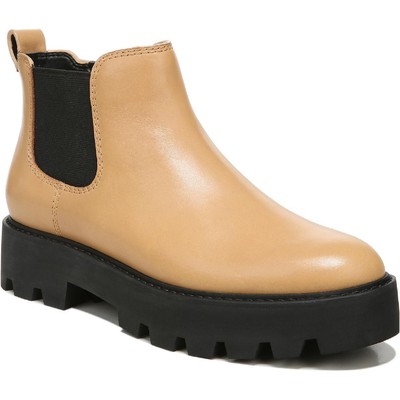 

Женские ботинки челси Franco Sarto Balin Tan, ширина 9,5 дюйма (C,D,W) BHFO 5283, Camel leather