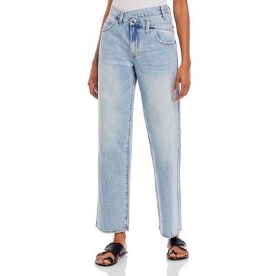 

Женские джинсы широкого кроя Pistola Bobbie Denim с высокой посадкой BHFO 9812, Bobbie