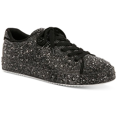 INC Womens Lola Silver Casual And Fashion Sneakers 10.5 Medium (B,M) BHFO 4477