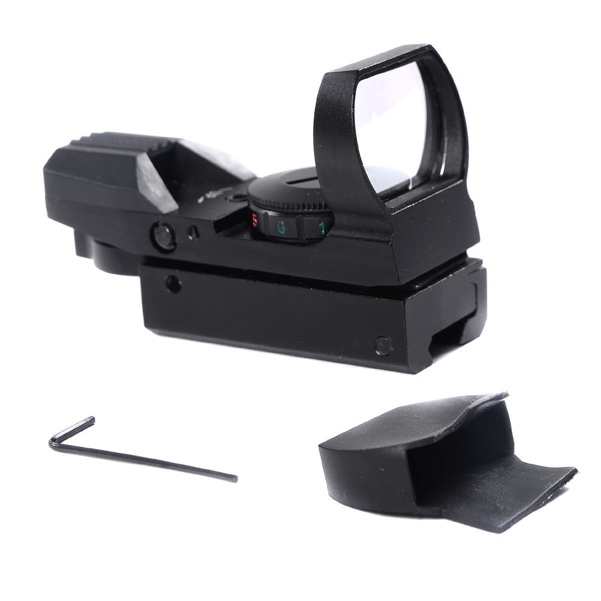 tactical holographic reflex red green dot sight 4 type reticle