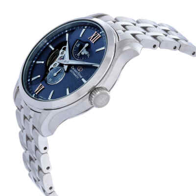 Pre-owned Orient Star Automatic Blue Dial Men's Watch Re-av0b08l