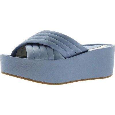 

Женские синие шлепанцы Kenneth Cole New York Damariss 7 Medium (B,M) 2535, Синий, Damariss