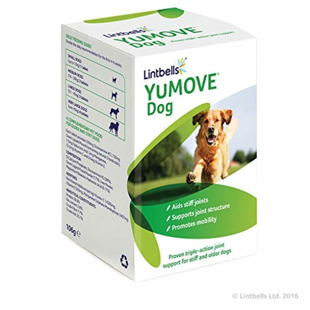 Lintbells Yumove Dog Joint Supplement Aid Mobility For Stiff Old Dogs