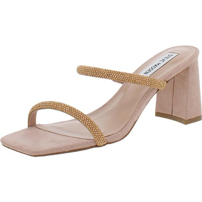 

Женские розовые модельные сандалии Steve Madden Lilah 10, средний (B,M) BHFO 5457, Blush