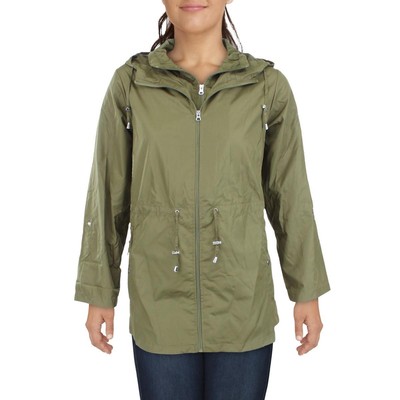 

Женская легкая зеленая ветровка-ветровка Avenue Coat Plus  BHFO 7435, Olive, OO205313