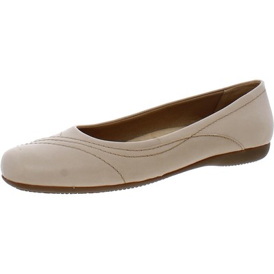 

Женские лоферы Trotters Sasha Бежевые кожаные 10,5 узкие (AA,N) BHFO 9796, Бежевый, Sasha