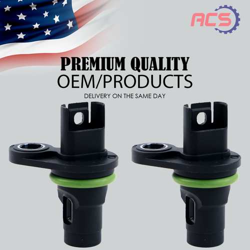 2X OEM Camshaft Position Sensor For BMW 320i 330i 335i 430i 550i X6 13627525014