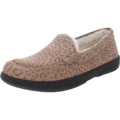 

Женские коричневые слипоны-лоферы Vionic Lynez 9, средние (B,M) BHFO 8380, Brown/leopard print
