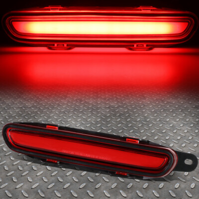 [3D СВЕТОДИОДНАЯ ПОЛОСКА]ДЛЯ 06-10 DODGE CHARGER ТРЕТИЙ ЗАДНИЙ СТОП-СИГНАЛ КРАСНЫЙ