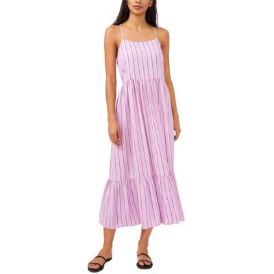 

Женское длинное макси-платье Riley - Rae с рюшами на майке BHFO 8571, Lilac petal