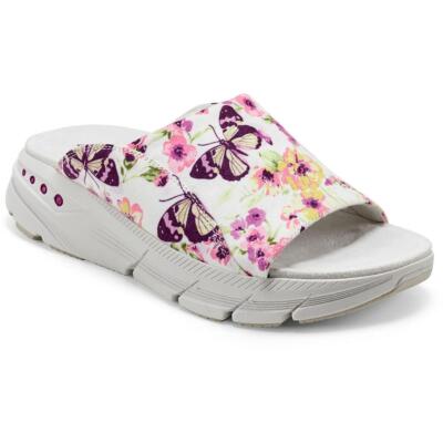 

Женские кроссовки без шнурков Easy Spirit Mari Lifestyle Peep-Toe Mule BHFO 9744, Mari