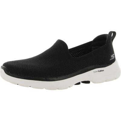 

Skechers Womens Go Walk 6-CLEAR VIRTUE B/W Спортивная и тренировочная обувь BHFO 4811, Black/white