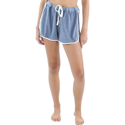 

Calvin Klein Sleepwear Женская синяя короткая домашняя одежда без застежки для сна  BHFO 6567, Blue/white