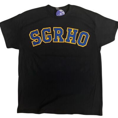 Sigma Gamma Rho Greek Letter SGRHO Twill Embroidered Women's T-Shirt Pullover