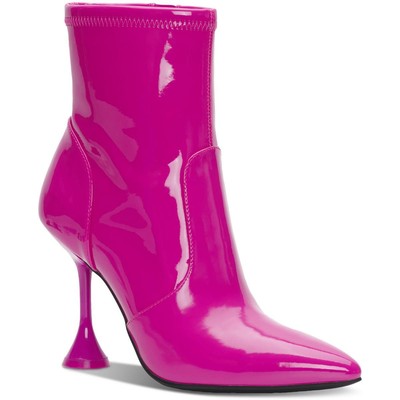 INC Женские ботильоны Ibrina розового цвета из искусственной кожи Shoes 8 Medium (B,M) BHFO 7716