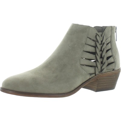 

Женские замшевые ботильоны на наборном каблуке с вырезами Vince Camuto Prestetta, Foxy true suede, Prestetta