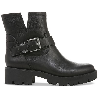 

Женские черные кожаные ботильоны Zodiac Miller 7, средние (B,M) BHFO 3509, Black leather, Miller