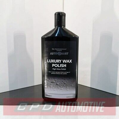AUTOSMART LUXURY WAX POLISH MIRROR IMAGE HIGH GLOSS SHINE CREAMY FINISH 500ML x1