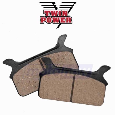 Twin Power Rear Organic Brake Pads for 1983 Harley Davidson XLX 1000 - Brake sl