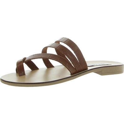 Steve Madden / женские босоножки-лодочки коричневого цвета со шнуровкой 7 Medium (B,M) BHFO 7779