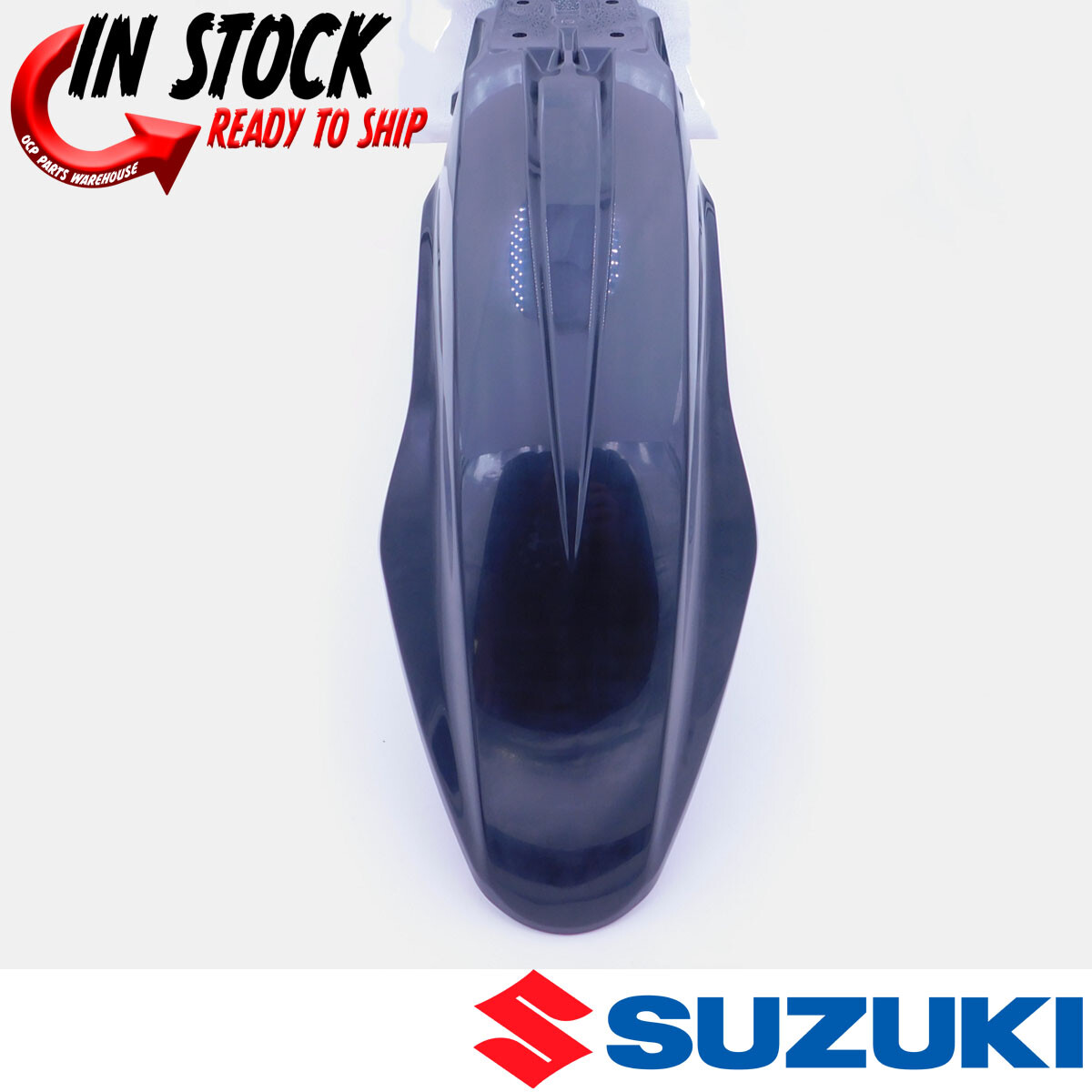 スズキDRZ400SM Fフェンダー　純正品 Amazon | DR-Z400SM フロントフェンダー 黒 29F0 スズキ 純正