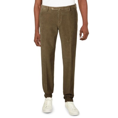 

Torin Opificio Mens Corduroy Flat Front Chino Casual Pants BHFO 9049, Brown corduroy, MST010PFTT25155