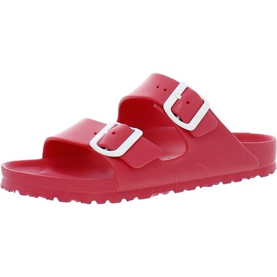 

Женские сандалии без шнуровки Birkenstock розового цвета с стелькой 39 BHFO 7324, Розовый, BHFO