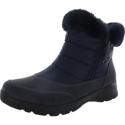 Женские зимние и зимние ботинки Easy Street Frosty Navy 9,5 Extra Wide (E+, WW) 2102