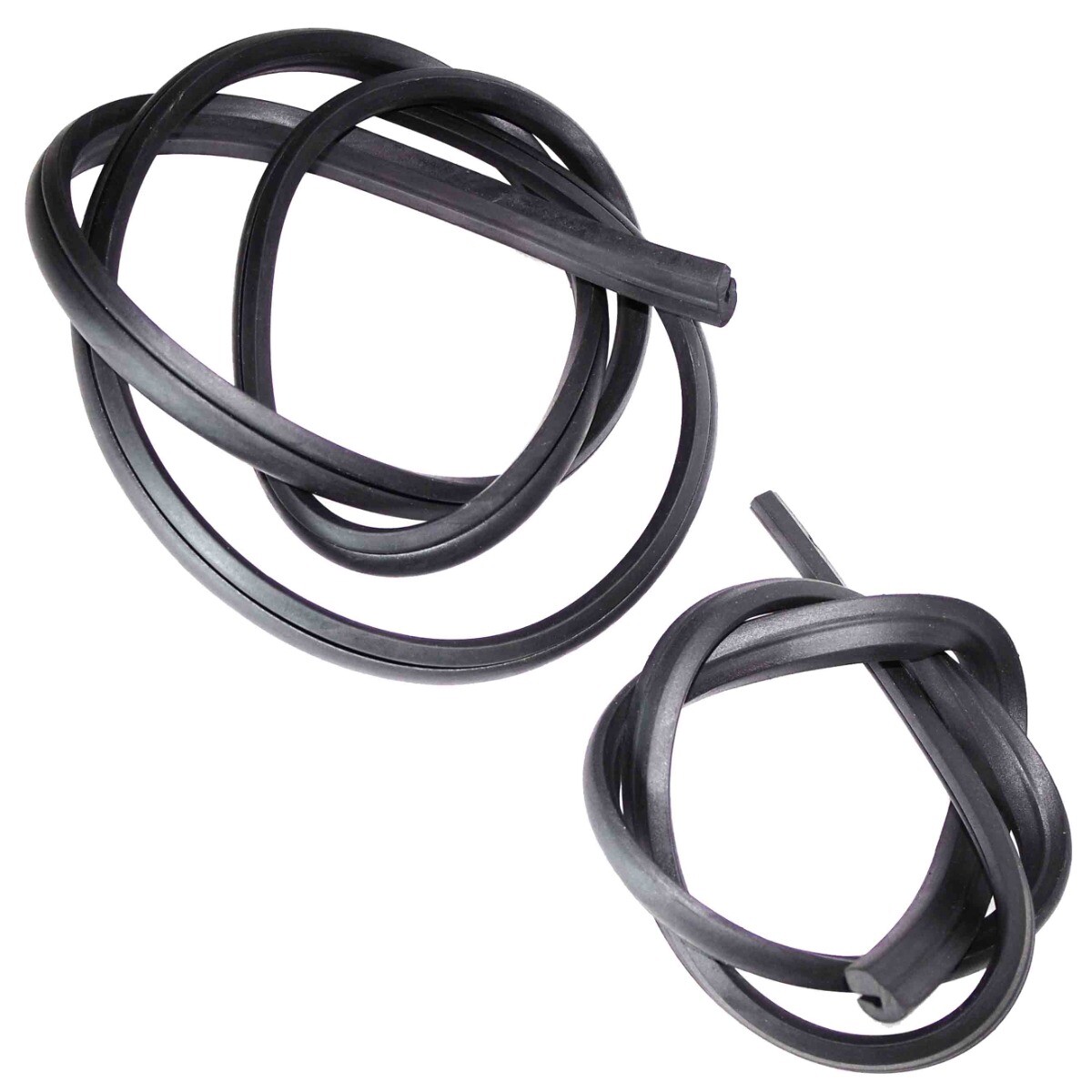 Lambretta Vespa Px Lml Legshield Toolbox Glove Box Rubber surround Black