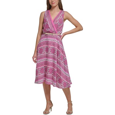 Женское розовое приталенное платье-футляр Tommy Hilfiger 10 BHFO 5717