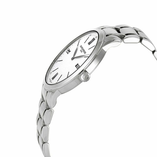 Pre-owned Baume & Mercier Classima Stainless Steel Date Quartz Mens Watch M0a10526