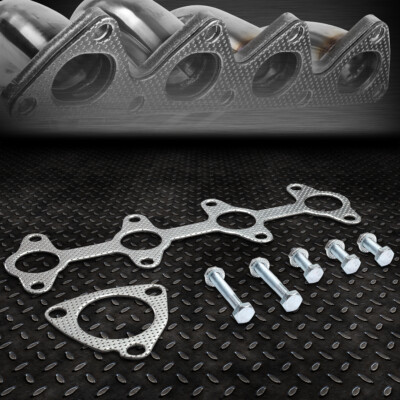 ДЛЯ 94-03 CHEVY S10 GMC SONOMA 2,2 Л КОМПЛЕКТ ПРОКЛАДОК КОЛЛЕКТОРА ВЫПУСКНОГО КОЛЛЕКТОРА С БОЛТАМИ