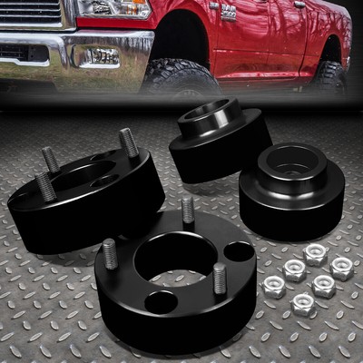 Для 09-18 Dodge Ram 4WD Черный 2,5 Спереди и 1,5 сзади Комплект прокладок для выравнивания высоты