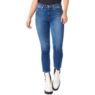 

Женские укороченные джинсы Cindy Straight Leg с высокой посадкой Paige BHFO 2492, Roam, Cindy