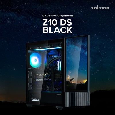 NEW Type Front LCD Display Panel + PC Case Middle Tower Case Reinforced Glass