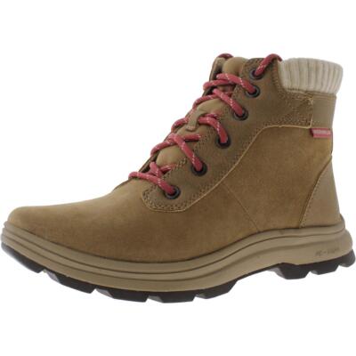 Ryka Womens Brunswick Brown Combat & Lace-up Boots 7 Medium (B,M) BHFO 9597