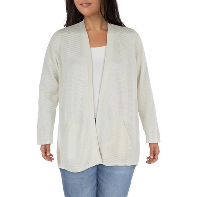

Женский кардиган цвета слоновой кости Eileen Fisher Plus  BHFO 4481, Цвет слоновой кости